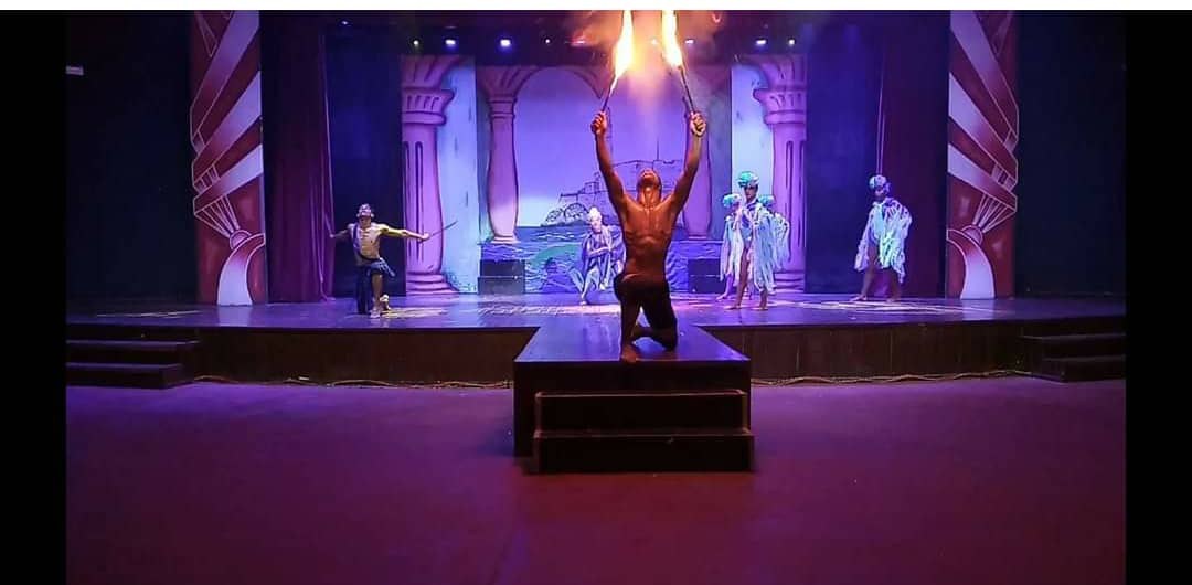 Luis flammeshow